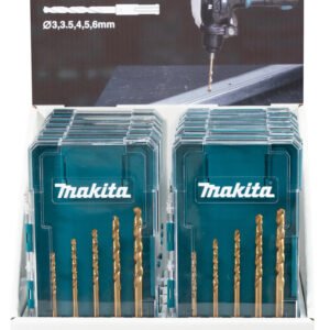 Estuche de Brocas de Metal, Hss-tin, Sds-plus, 12 Piezas Makita E-15132-12 0 Mm 129 Mm perforación fijación