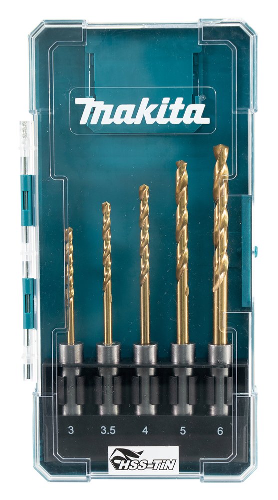 Estuche de Brocas de Metal, Hss-tin, Sds-plus Makita E-15132 0 Mm 129 Mm perforación fijación
