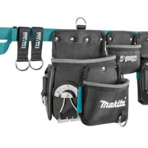 Juego de Cinturón de Herramientas de 3 Fundas Makita E-15229 640X145X270 bolsa soport