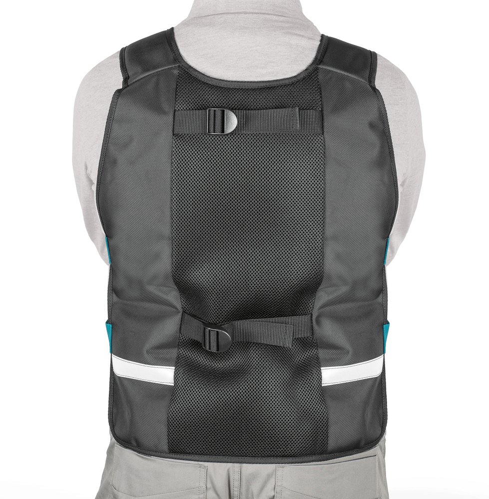 Chaleco de Trabajo - Bolsillos Ajustables Makita E-15609 510X640 bolsa soport - Imagen 4