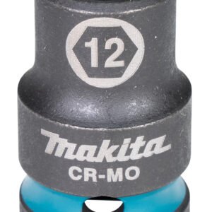Llave de Vaso Impact Black, 1/2", 12 Mm Makita E-16081 perforación fijación