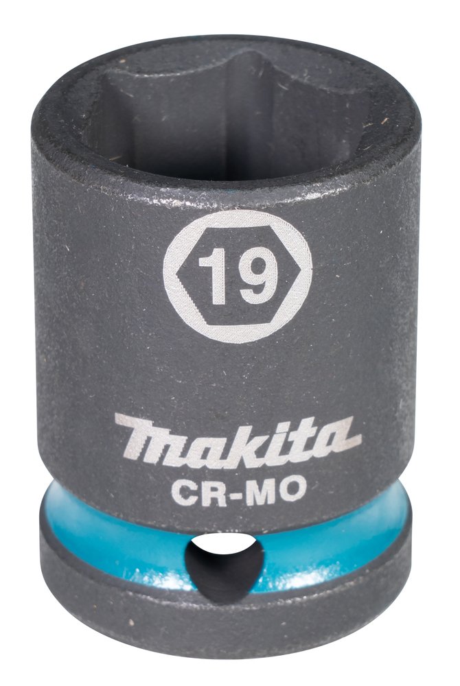 Llave de Vaso Impact Black, 1/2", 19 Mm Makita E-16156 perforación fijación