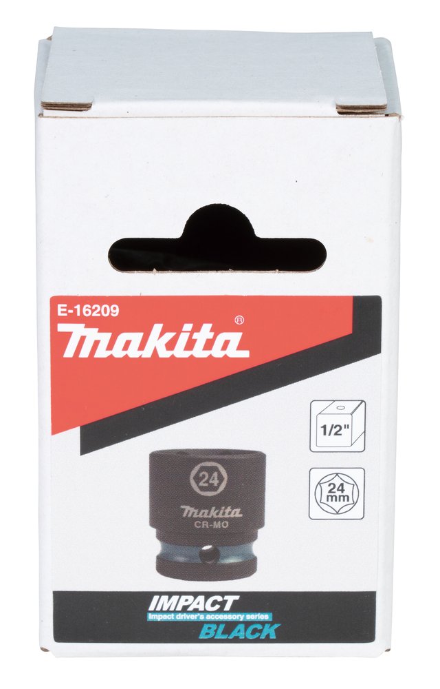 Llave de Vaso Impact Black, 1/2", 24 Mm Makita E-16209 perforación fijación - Imagen 3
