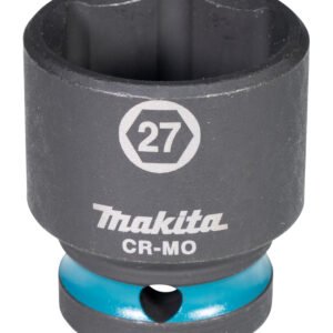 Llave de Vaso Impact Black, 1/2", 27 Mm Makita E-16215 perforación fijación