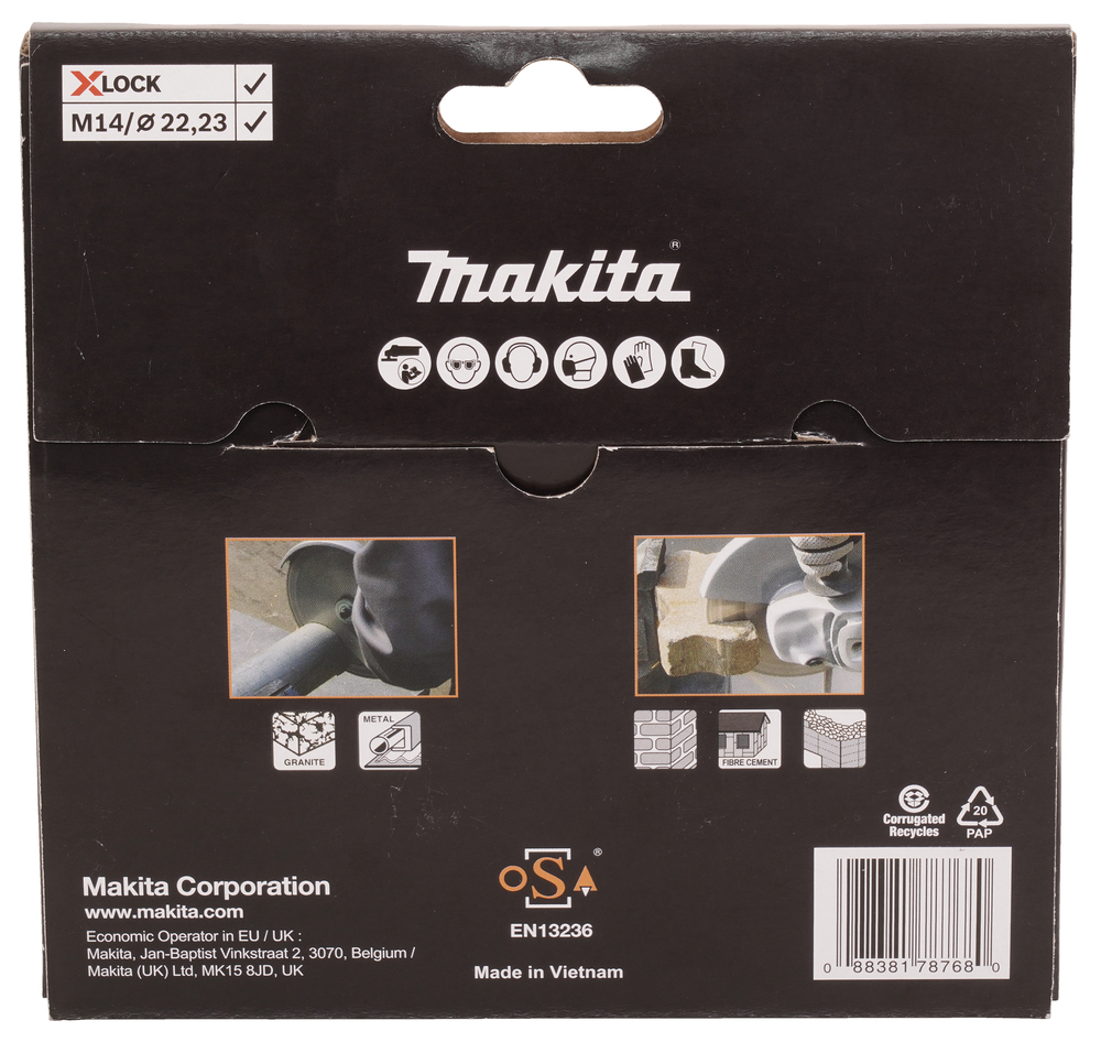 Disco de Diamante 125 Mm Makita E-19738 altura máx. 3 m - Imagen 5