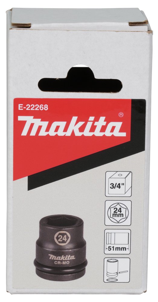 Vaso de Impacto 24 X 51 Mm Makita E-22268 24X51 Mm perforación fijación - Imagen 3