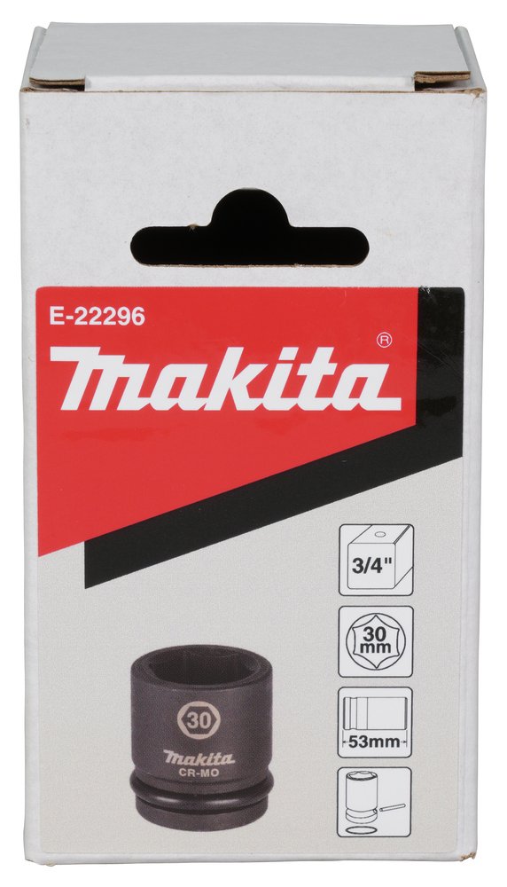Vaso de Impacto 30 X 53 Mm Makita E-22296 30X53 Mm perforación fijación - Imagen 3