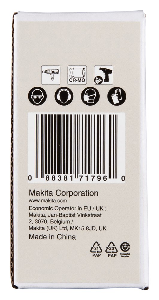 Vaso de Impacto 24 X 90 Mm Makita E-22355 24X90 Mm perforación fijación - Imagen 5