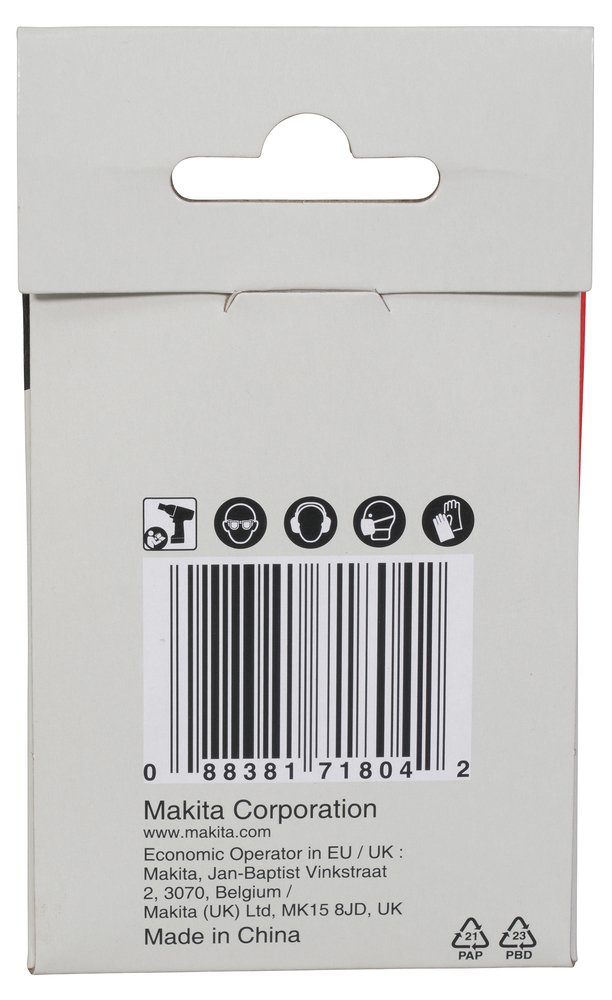 Junta Tórica Llave de Vaso Makita E-22436 perforación fijación - Imagen 4