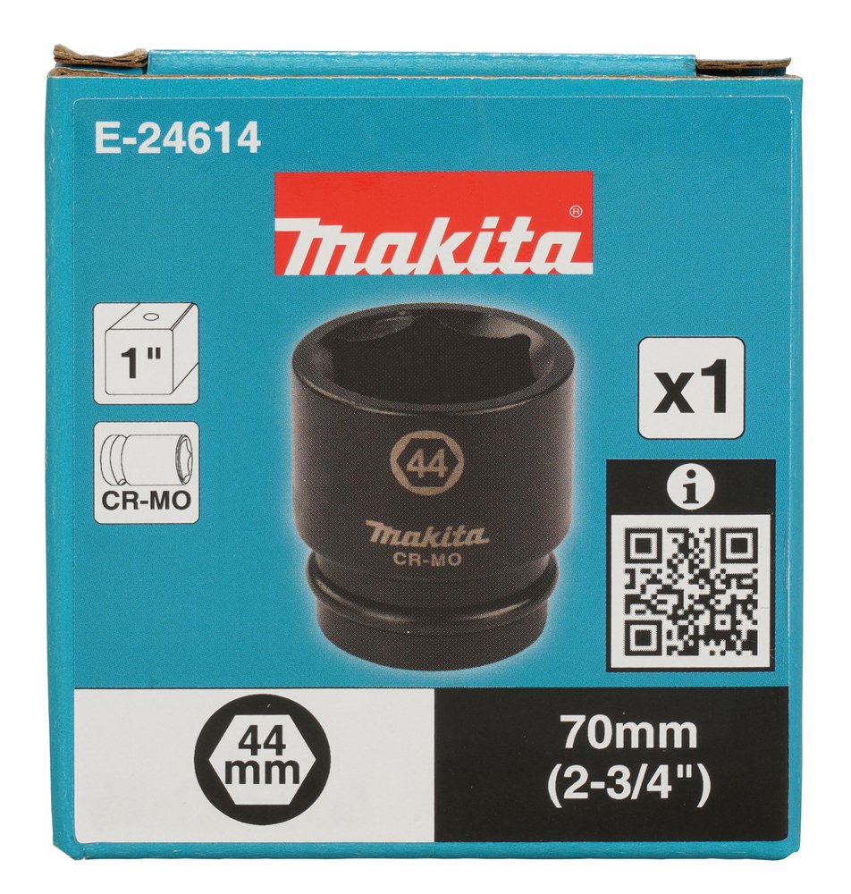 Llave de Vaso 1", 44 X 70 Mm Makita E-24614 44X70 Mm perforación fijación - Imagen 3