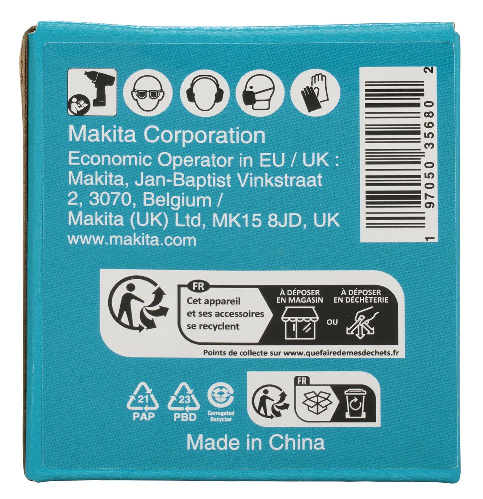 Llave de Vaso 1", 46 X 72 Mm Makita E-24620 46X72 Mm perforación fijación - Imagen 4