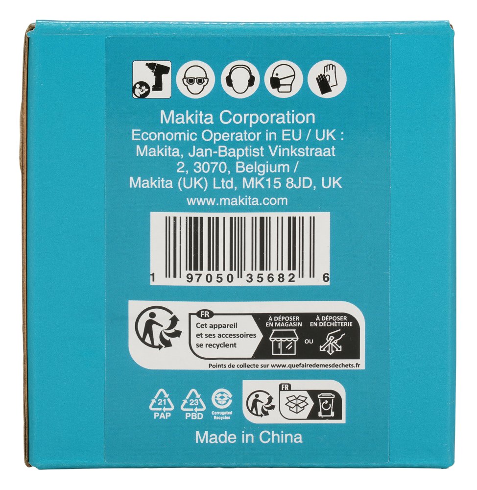 Llave de Vaso 1", 55 X 84 Mm Makita E-24642 55X84 Mm perforación fijación - Imagen 4