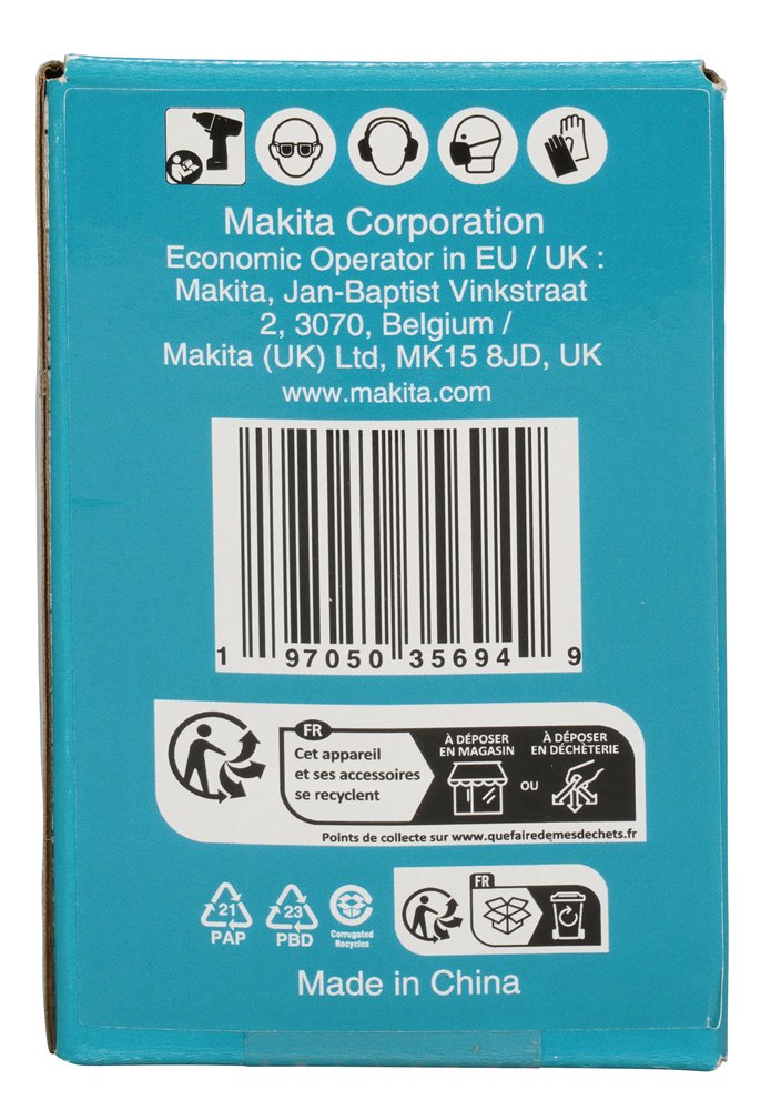 Llave de Vaso 1", 44 X 90 Mm Makita E-24767 44X90 Mm perforación fijación - Imagen 4