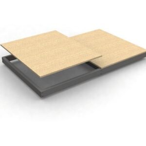 Simonforte EA 2109 Chipboard Gris/madera Simonrack 77X2100 900 Mm