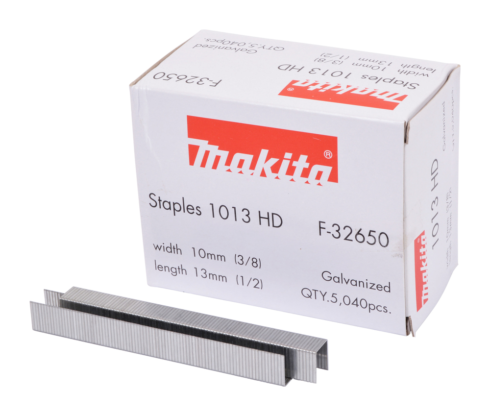 Grapa Corona 10 X 13 Mm, 5 040 Piezas Makita F-32650 10X13 Mm perforación fijación