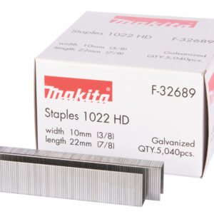 Grapa Corona 10 X 22 Mm, 5 040 Piezas Makita F-32689 10X22 Mm perforación fijación