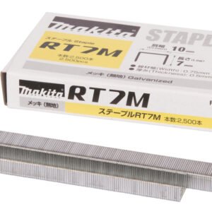 Grapa Corona 10 X 7 Mm, Galvanized, 2 500 Piezas Makita F-81518 10X7 Mm Galvanizado perforación fijación acero galvanizado