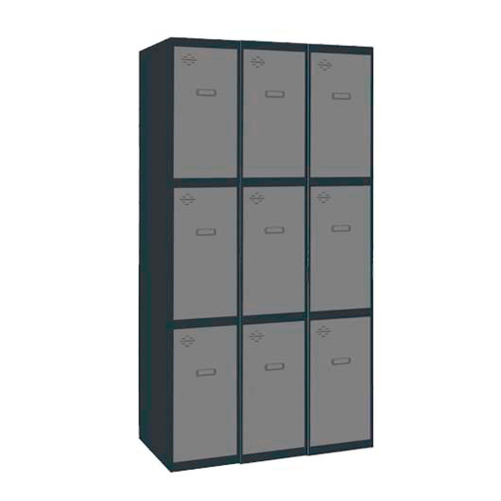 Simonlocker PROF DISM 3 Puerta 3/9 300 (900)AN/GR Simonrack 1800X900 500 Mm Gris