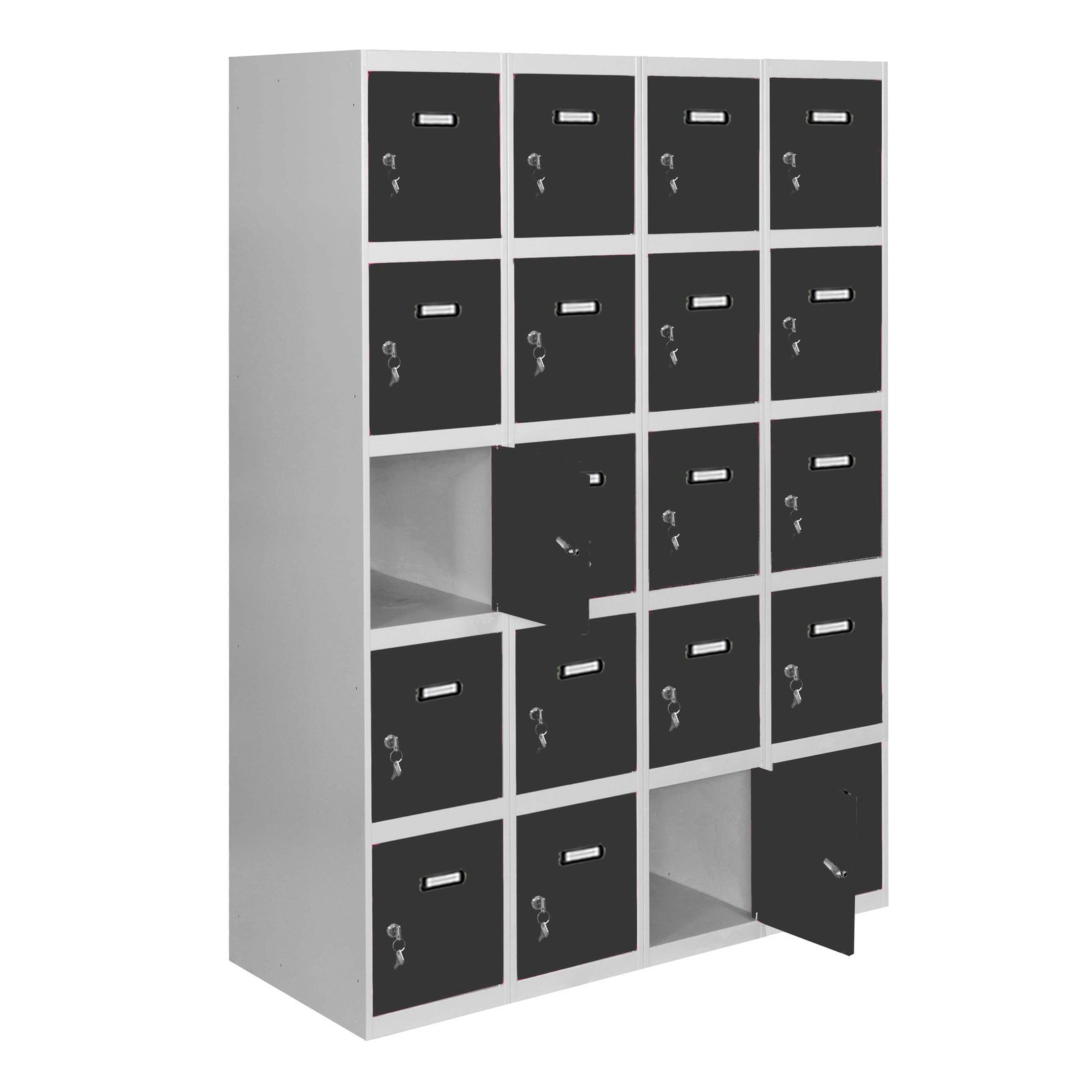 Simonlocker DESM 5 Puertas 4/20 400 (1600) GR/AN Simonrack 1800X1600 500 Mm Gris
