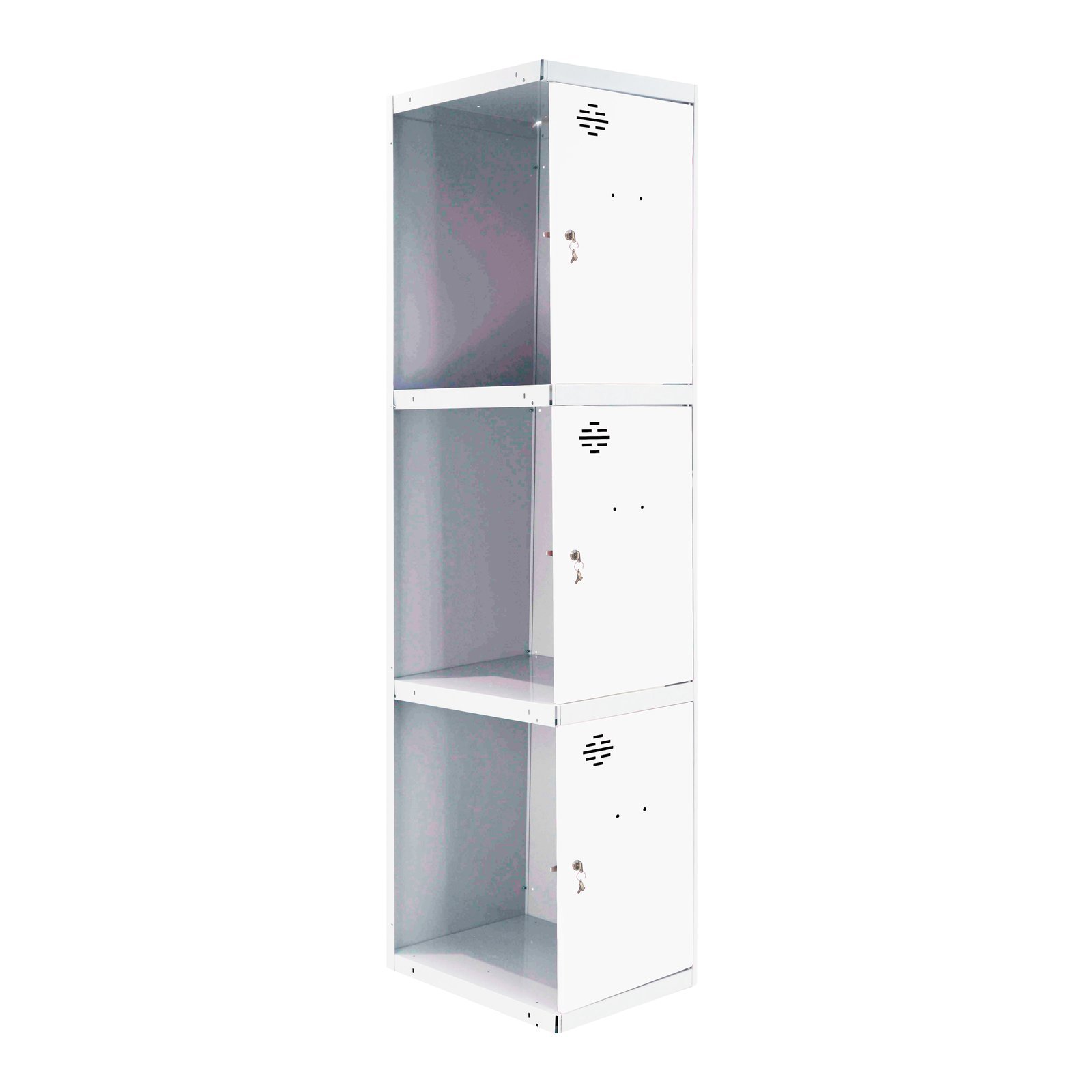 Simonlocker PROF DISM 3 Puerta 1/3 400 ADI BL/BL Simonrack Blanca
