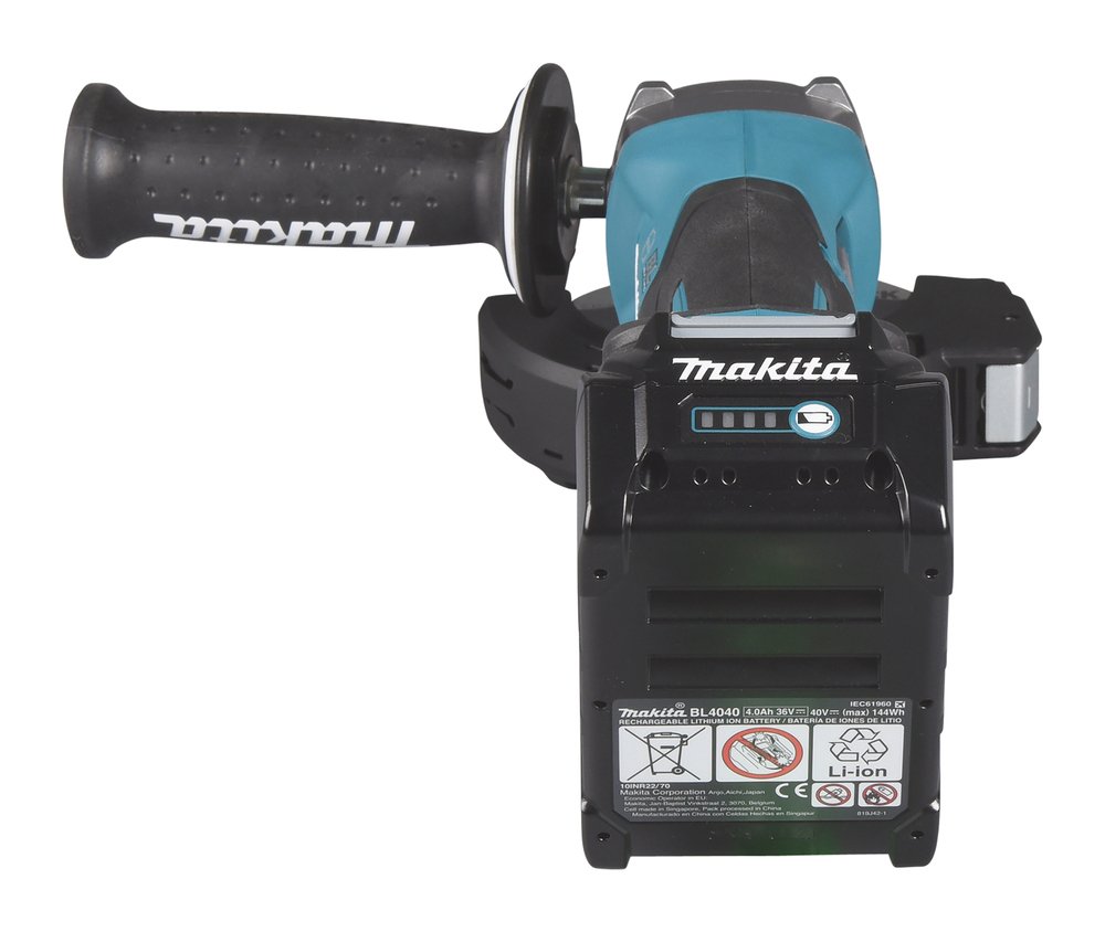 GZ Miniamoladora Xgt® Makita GA044 125 Mm 9000 M Blanca herramienta batería 000 W - Solo máquina (sin batería ni cargador) - Imagen 4