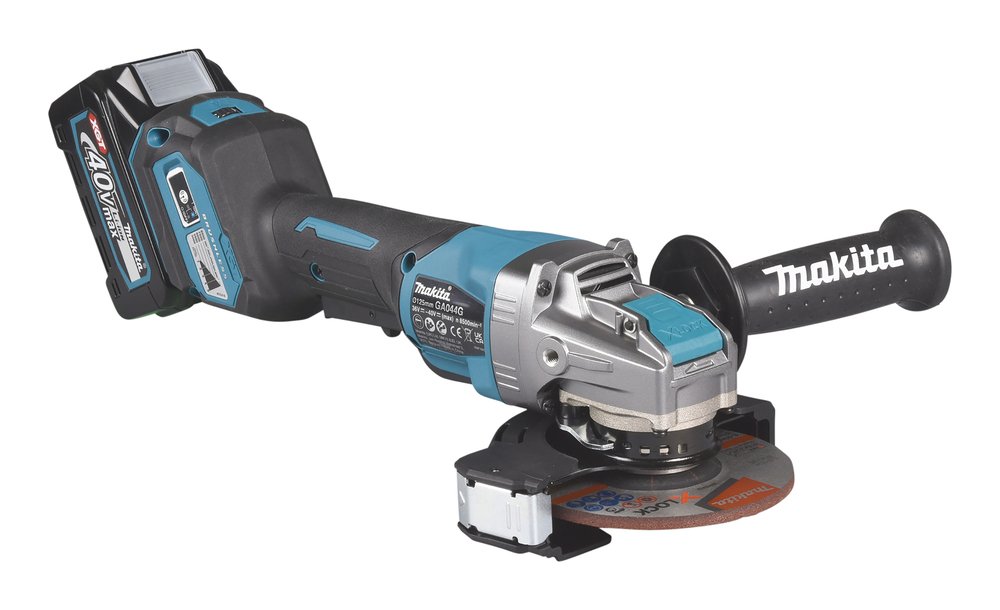 GZ Miniamoladora Xgt® Makita GA044 125 Mm 9000 M Blanca herramienta batería 000 W - Solo máquina (sin batería ni cargador) - Imagen 7