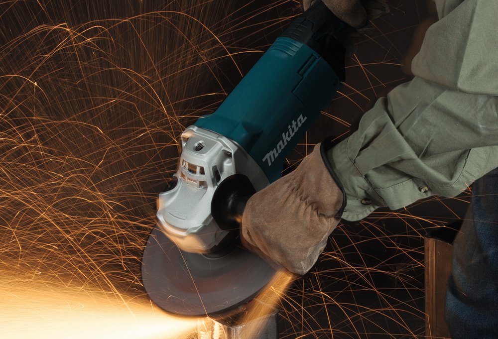 Amoladora Angular Makita GA9060 230 Mm 600 M trabajo metal 3000 W - Imagen 2