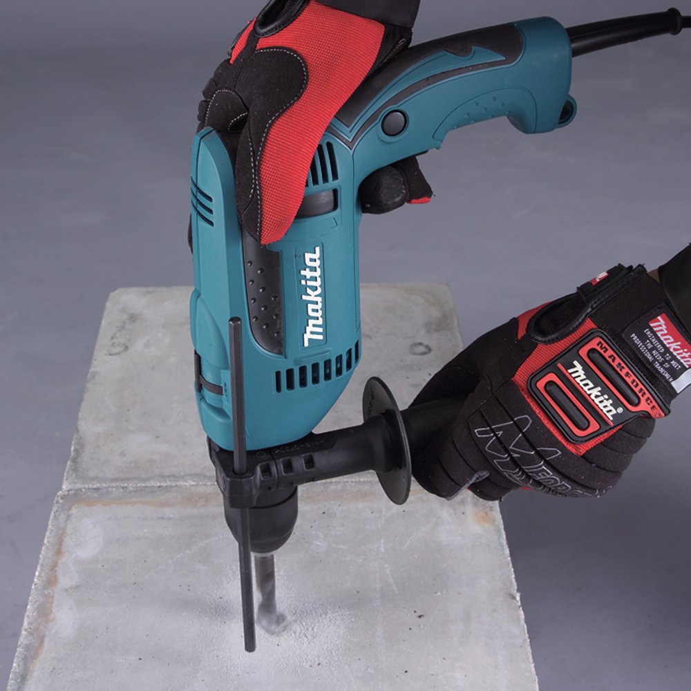 Taladro Percutor Makita HP1641 16 Mm 800 M perforación fijación aluminio · 600 W - Imagen 2