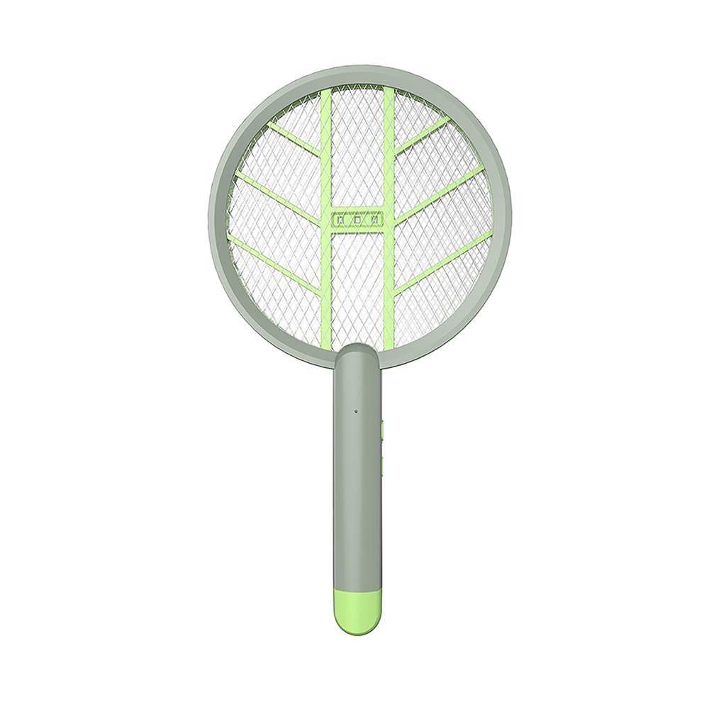 RAQUETA MATA MOSQUITOS Y OTROS INSECTOS RECARGABLE CON BASE COATI