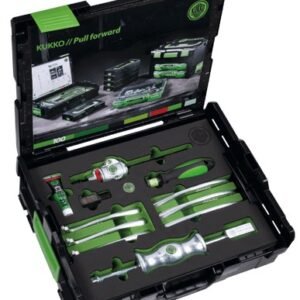 Juego extractor comb. 3 brazos con mecanismo de bloqueo