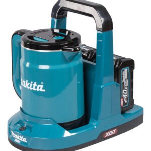 GZ Hervidor Xgt® Makita KT001 8 M 9 M Inox herramienta batería acero inoxidable - Solo máquina (sin batería ni cargador)