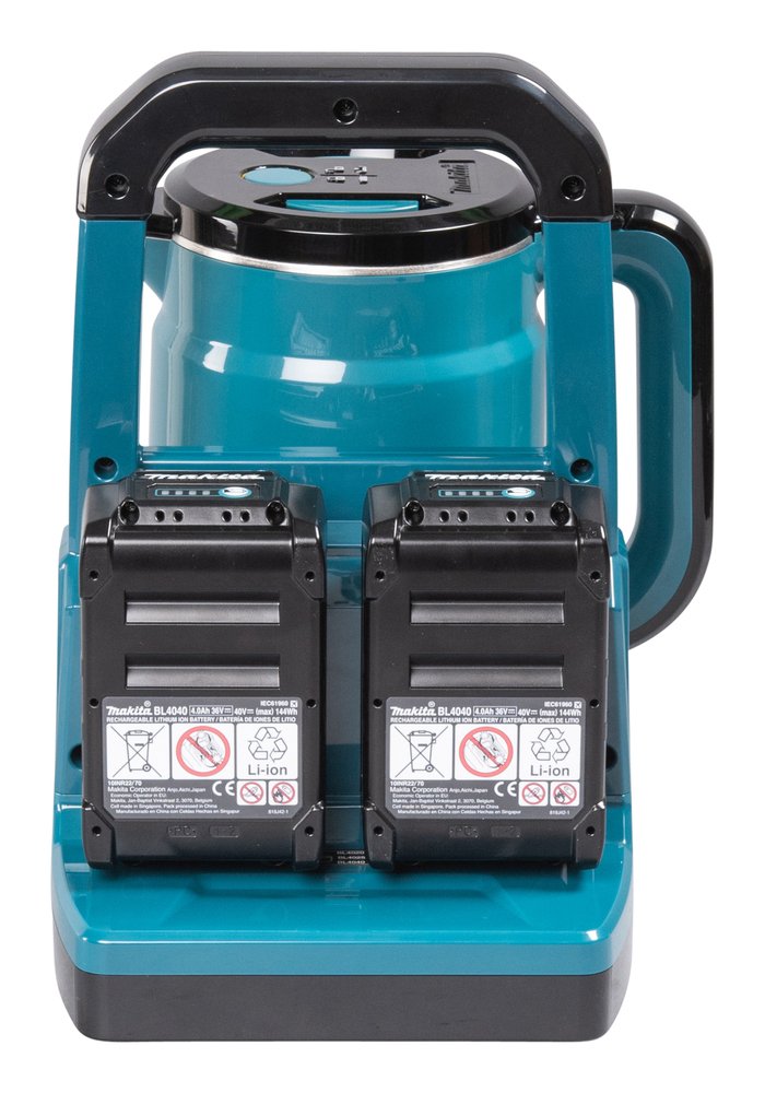 GZ Hervidor Xgt® Makita KT001 8 M 9 M Inox herramienta batería acero inoxidable - Solo máquina (sin batería ni cargador) - Imagen 4