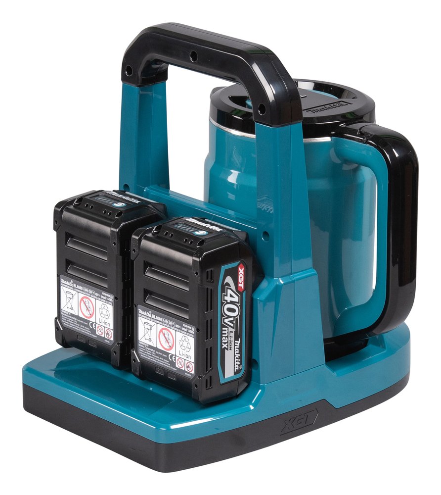 GZ Hervidor Xgt® Makita KT001 8 M 9 M Inox herramienta batería acero inoxidable - Solo máquina (sin batería ni cargador) - Imagen 5