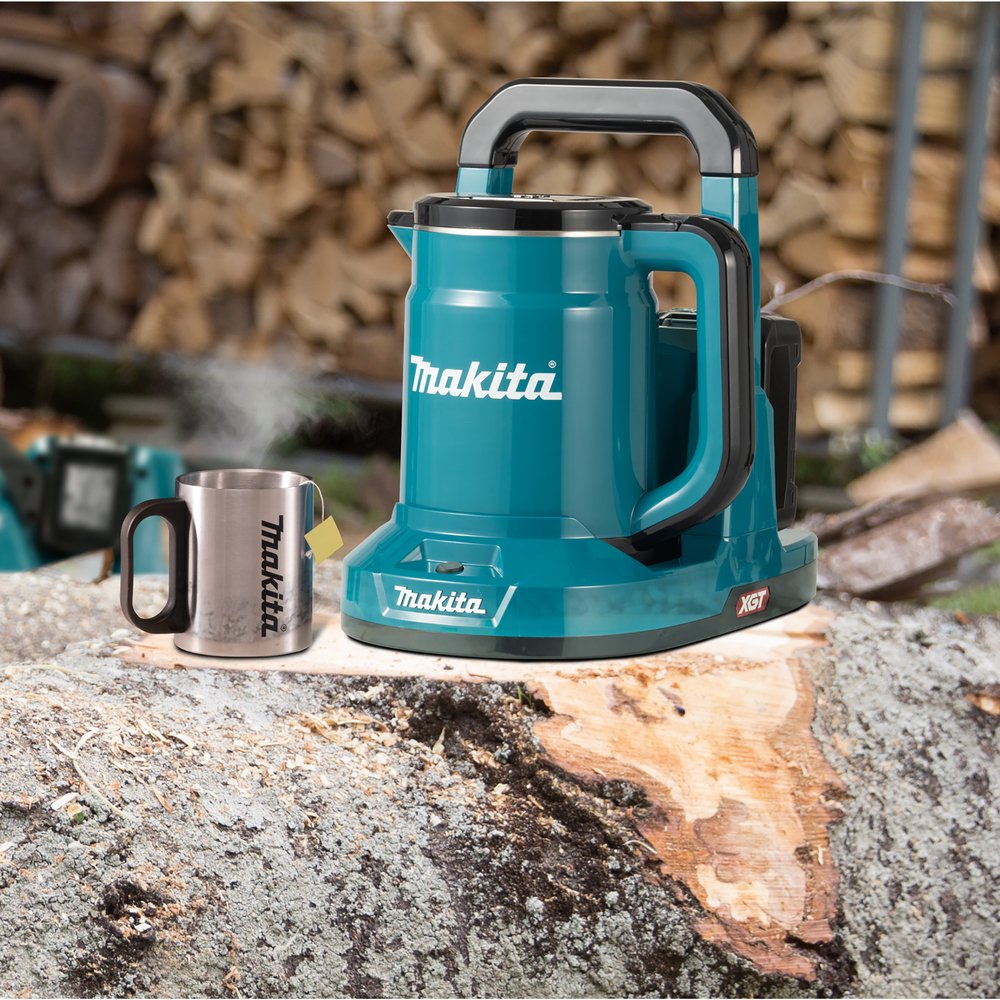 GZ Hervidor Xgt® Makita KT001 8 M 9 M Inox herramienta batería acero inoxidable - Solo máquina (sin batería ni cargador) - Imagen 20