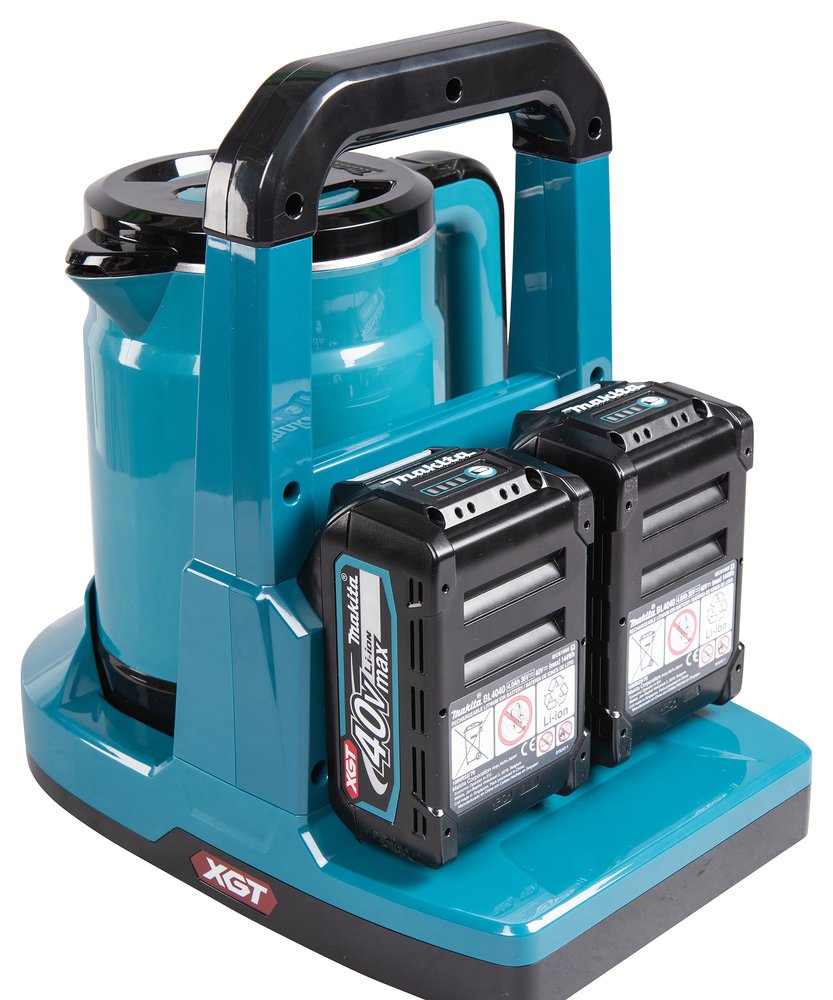 GZ Hervidor Xgt® Makita KT001 8 M 9 M Inox herramienta batería acero inoxidable - Solo máquina (sin batería ni cargador) - Imagen 17