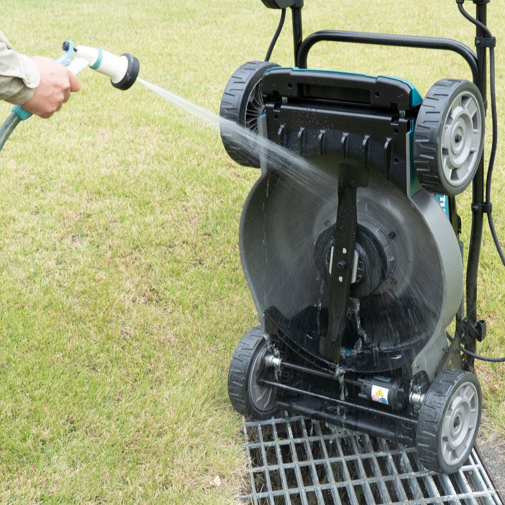 GZ Cortacésped Xgt® Makita LM001 2X40 48 Cm Blanca herramienta batería 40 V - Solo máquina (sin batería ni cargador) - Imagen 23