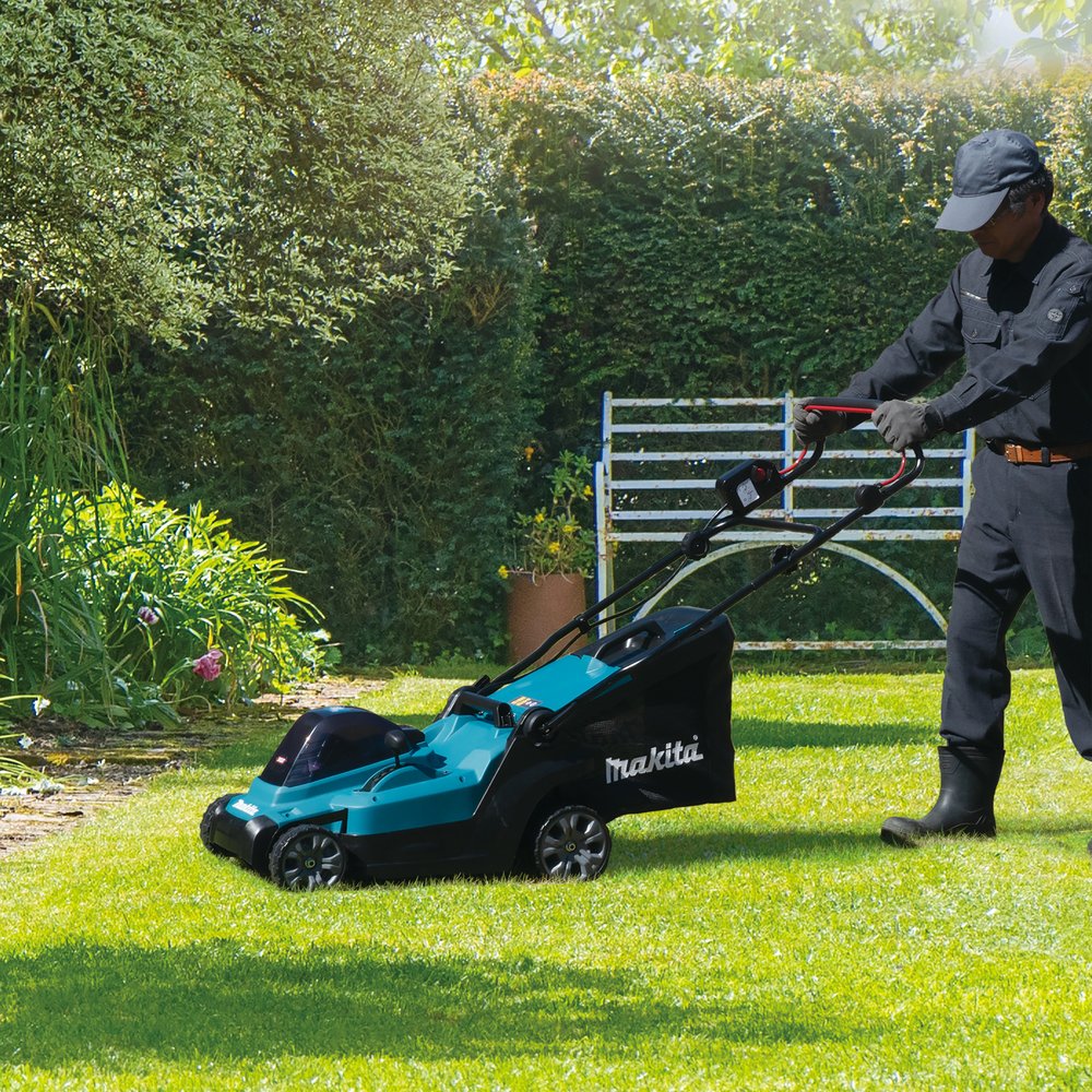 Cortacésped Xgt® Makita LM003GM103 38 Cm 780 M Blanca herramienta batería 40 V - Imagen 19