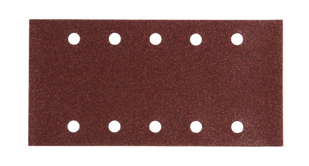 Lijas de Velcro 115 X 229 Mm, 80G, 10 Piezas Makita P-33196 abrasivo pulido