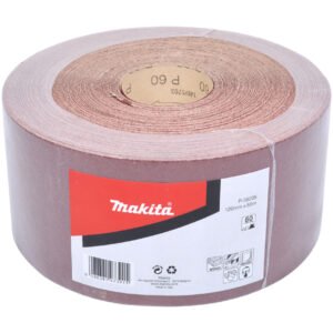 Rollo de Lija, 120 Mm X 50 M, 60G Makita P-38205 abrasivo pulido