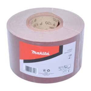 Rollo de Lija, 120 Mm X 50 M, 120G Makita P-38233 abrasivo pulido