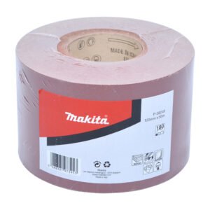 Rollo de Lija, 120 Mm X 50 M, 180G Makita P-38249 abrasivo pulido