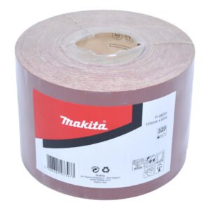 Rollo de Lija, 120 Mm X 50 M, 320G Makita P-38261 abrasivo pulido