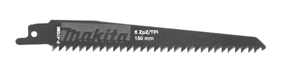 Sierra de Sable 150 X 1,3 Mm Makita P-47086 150X1 Mate corte