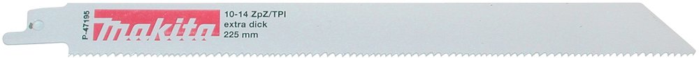 Sierra de Sable 225 X 1,27 Mm Makita P-47195 225X1 Mate corte