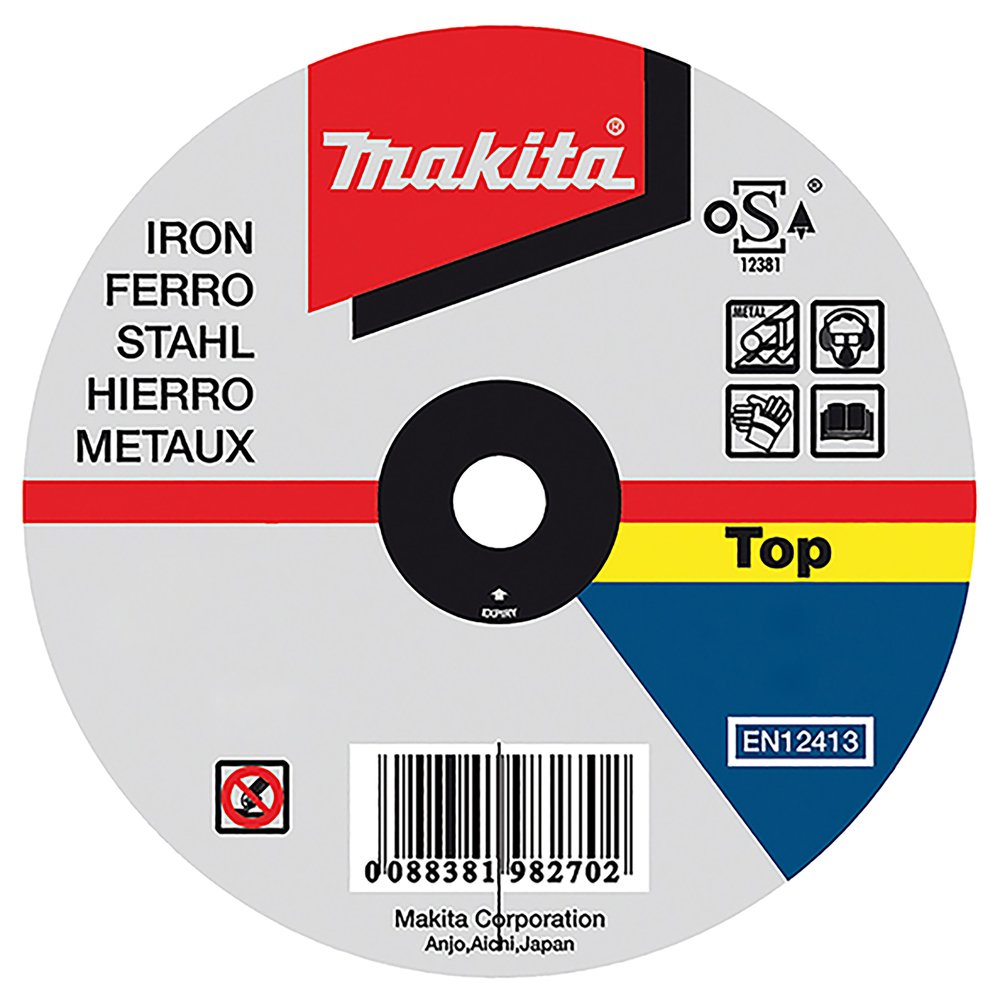 Disco de Corte 125 Mm Makita P-53023 125X1X22 trabajo metal