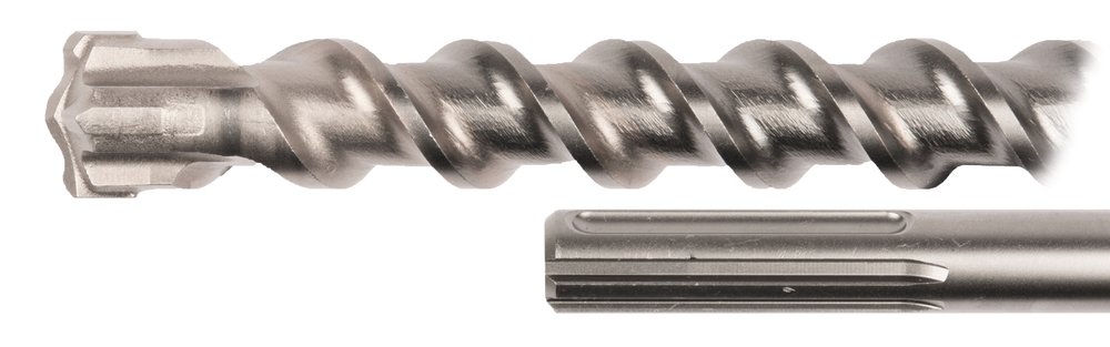 Broca T C T 35 X 250 / 370 Mm, para Sds-max Makita P-78075 Mate perforación fijación