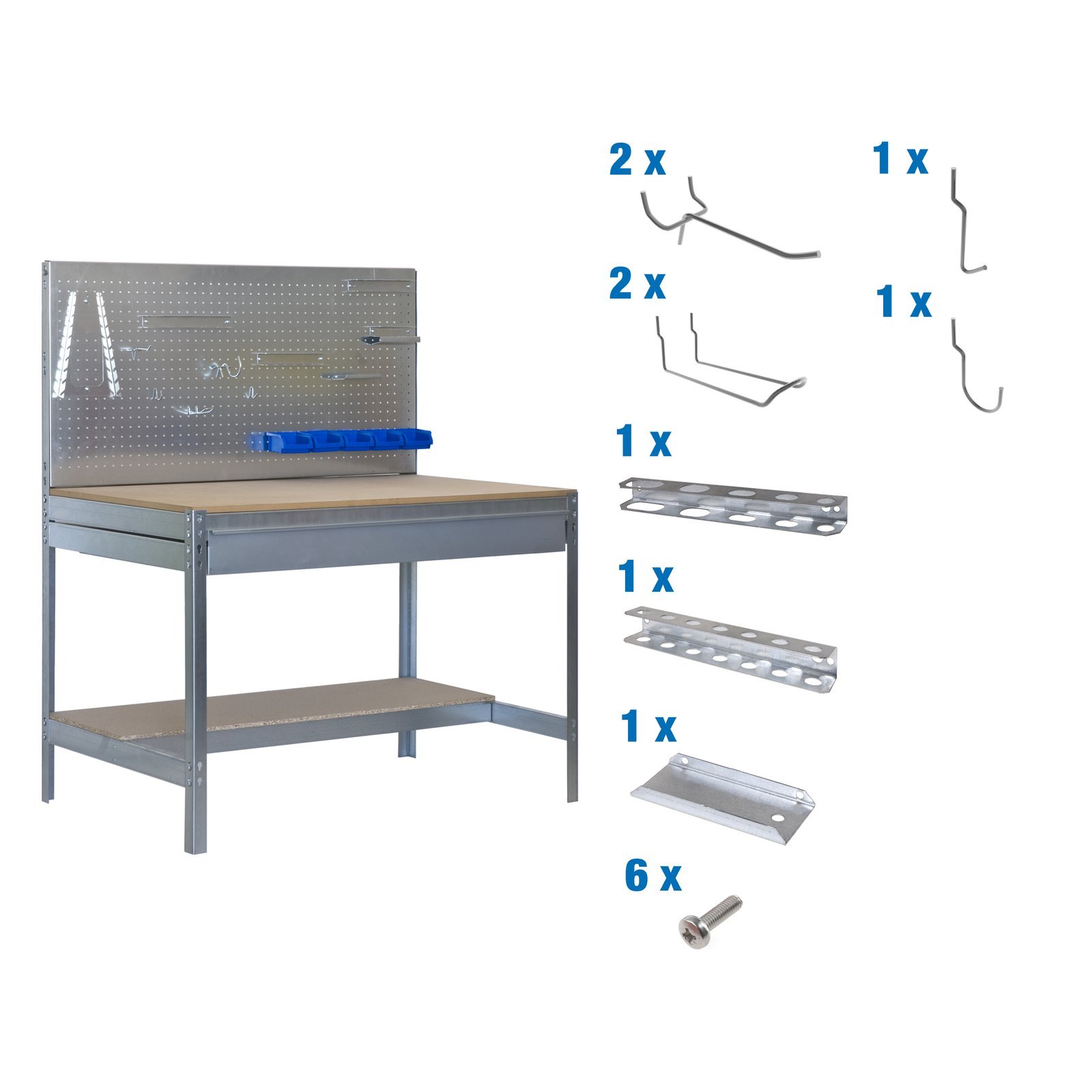 PACK Simonwork BT2 BOX 900 Galva/mad+ 9 ACCS Simonrack 1445X910 600 Kg