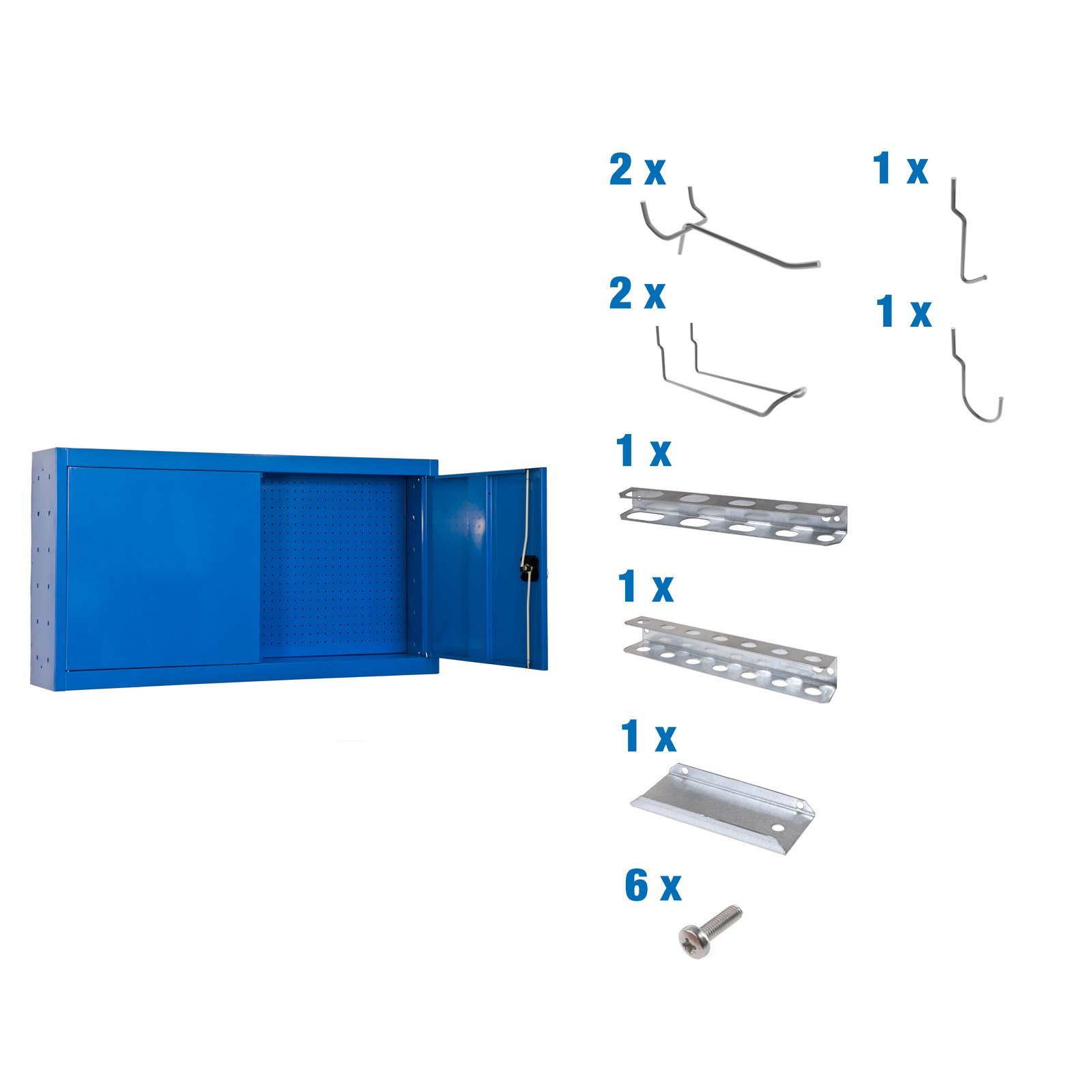 Cabinet TOOLS MON 650X1200 Mm Azul+ 9 ACCS Simonrack 650X1200 MM 75 Kg