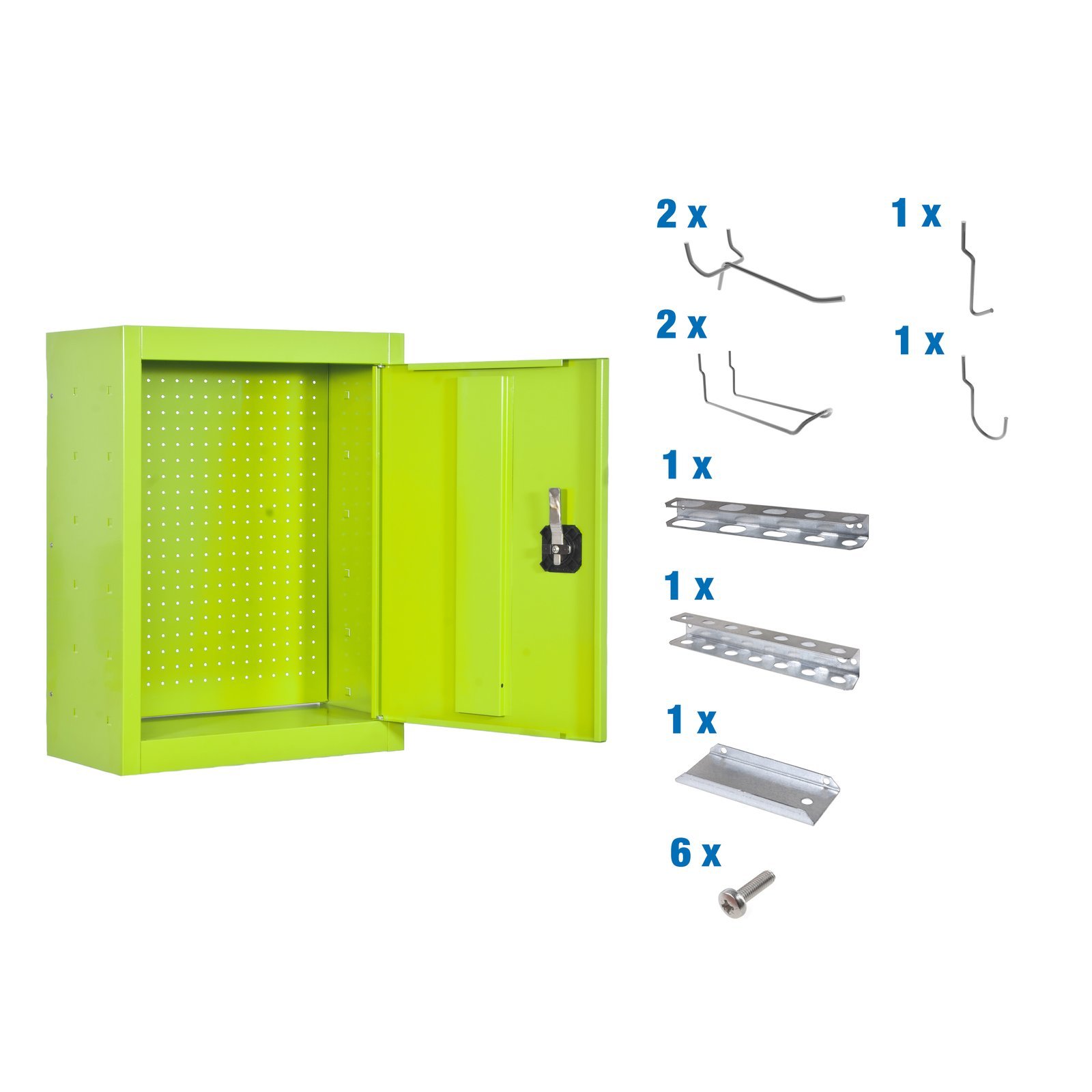 Cabinet TOOLS MON 650X500 Mm Verde+ 9 ACCS Simonrack 650X500 MM 75 Kg