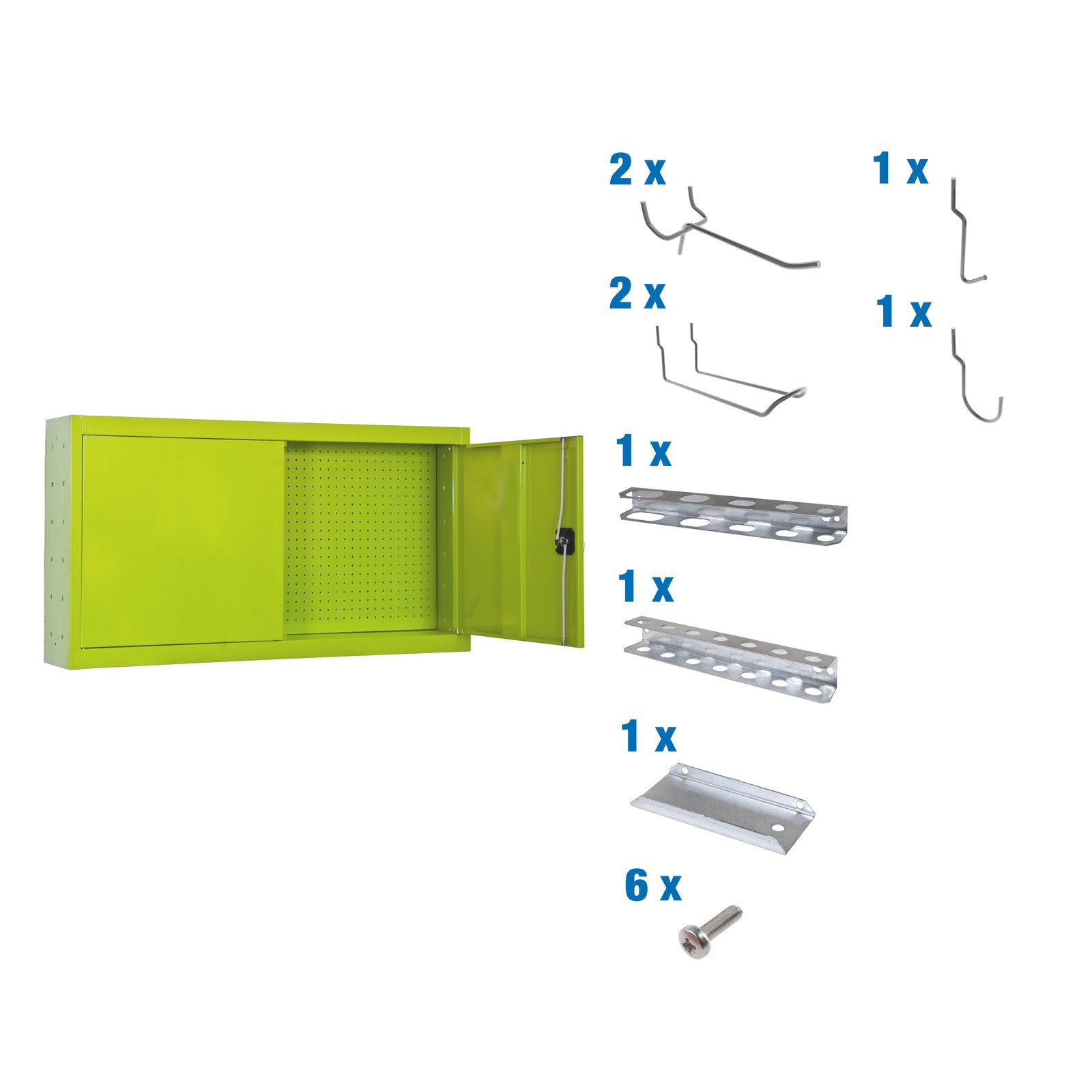 Cabinet TOOLS MON 650X900 Mm Verde+ 9 ACCS Simonrack 650X900 MM 75 Kg